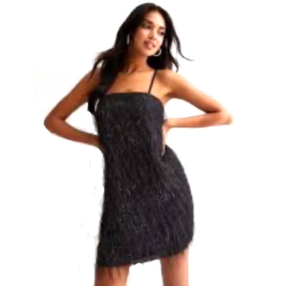 Brand New Bailey 44 Fringe Mini Dress